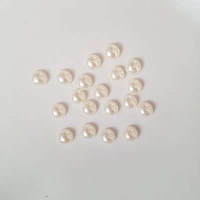 PERLA REDONDA 8MM 100 UNDS +UÑA