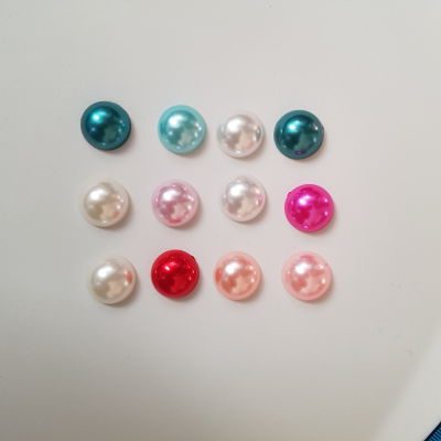 MEDIA PERLA 15MM SURTIDA 12 UNDS