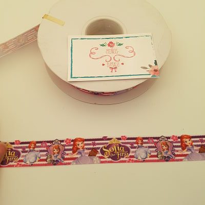 CINTA SOFIA 5MTS 2.5CMS