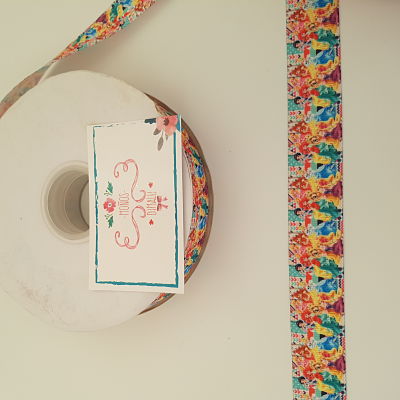 CINTA PRINCESAS 5MTS 2.5CMS