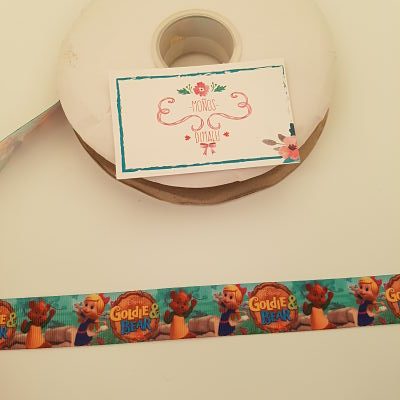 CINTA GOLDIE Y OSITO 5MTS 2.5CMS