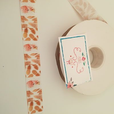 CINTA FLAMINGO 5MTS 2.5CMS