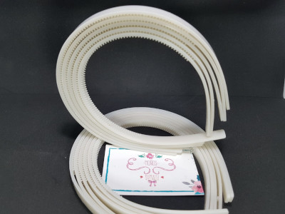 DIADEMA 1CM CON DIENTES 10UNDS