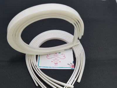 DIADEMA 1CM CON DIENTES 100UNDS