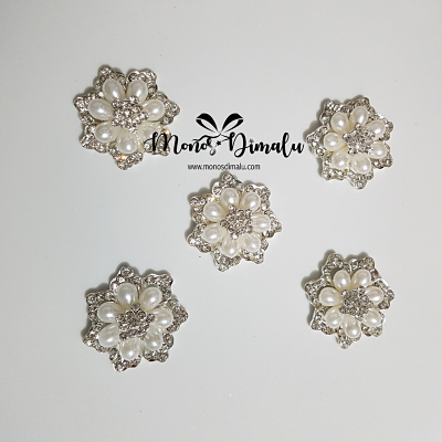 FLOR 7 PERLAS 4CMS 2UNDS