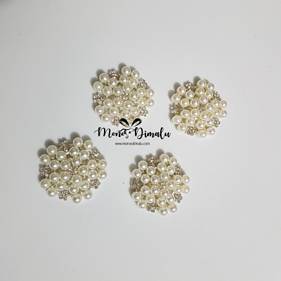 FLOR PERLITAS 3.5CM 2UNDS