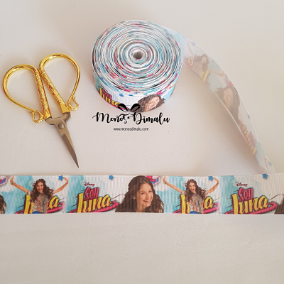 CINTA SOY LUNA 5MTS 2.5CMS
