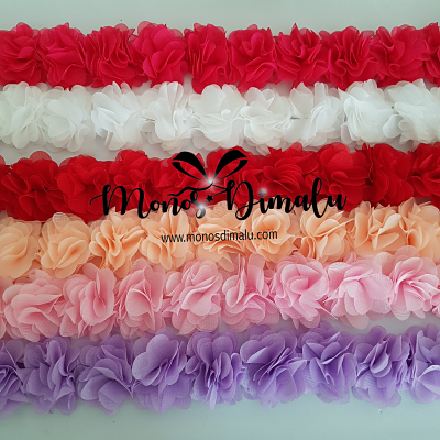 FLOR TREBOL 1 YARDA POR COLOR (26FLORES)