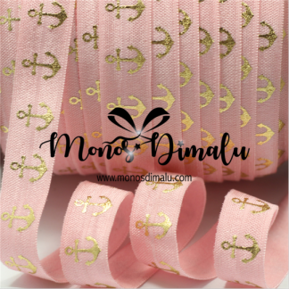 ELASTICO ANCLA PINK 1MT
