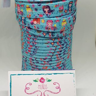 ELASTICO ESTAMPADO SIRENA 1MT
