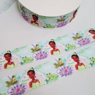 CINTA TIANA Y EL SAPO 5CMS 1MT