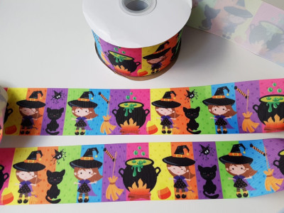 CINTA HALLOWEEN 7.5CMS 1METRO