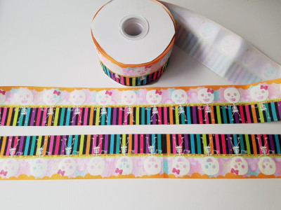 CINTA HALLOWEEN 7.5CMS 1MT ALUMBRA OSCURIDAD