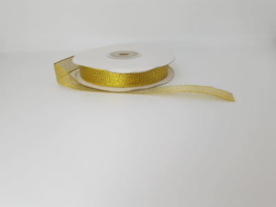 CINTA LUREX DORADA 15MM ROLLO 22MTS