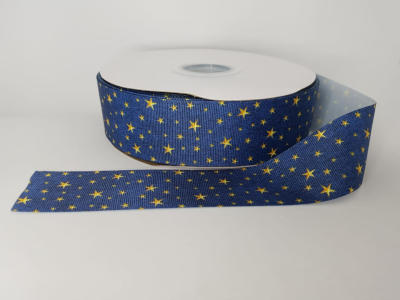 CINTA ESTRELLAS DORADA 3.8CMS 1MT