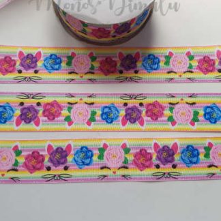 CINTA CONEJO RAINBOW 5CMS 1MT