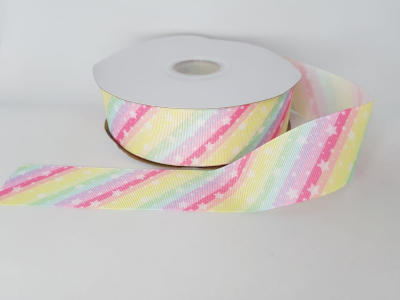 CINTA RAYAS CON ESTRELLAS 3.8CMS 1MT