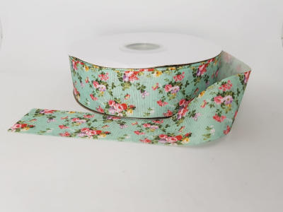 CINTA FLORES 3.8CMS 1MT