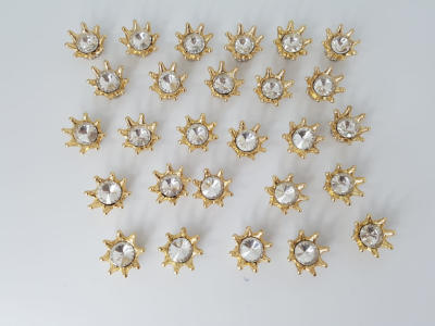 CORONA CON PIEDRA 10 UNDS