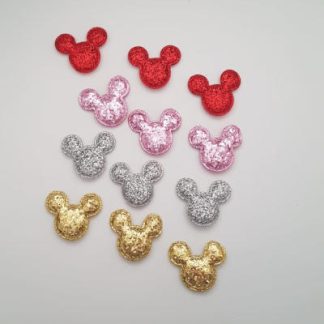 MINNIE MOUSE GLITTER 12 UNDS