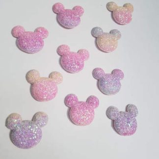 MINNIE MOUSE GLITTER 10 UNDS