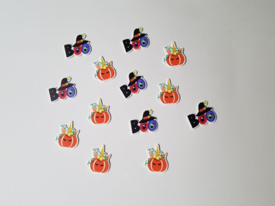 RESINA HALLOWEEN 6 UNDS SURTIDAS