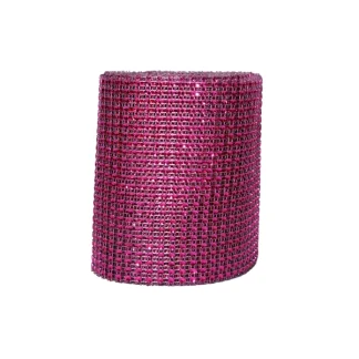 STRASS FUCSIA 24LINEAS 1MT